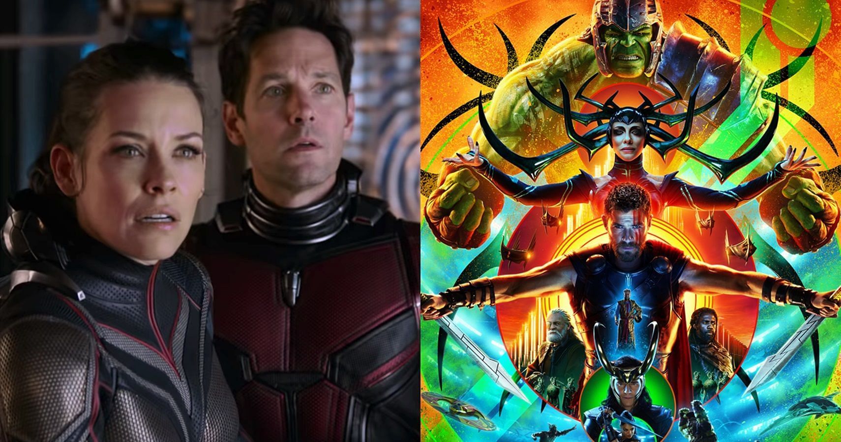 Ant-Man 3 and Thor: Ragnarok (Image via Marvel)